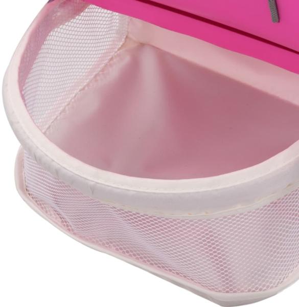 Baby-Hochstuhl Rosa und Grau Bild 10