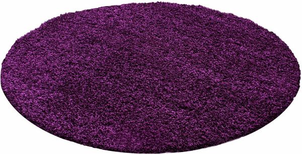 Ayyildiz Teppiche Hochflor-Teppich Life Shaggy 1500, rund, Höhe: 30 mm, auch in rechteckig, Wohnzimmer, Langflor, große Farbauswahl