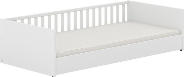 PAIDI Kinderbett LITTLE FLO, vom Baby bis zum Teeni, in mehreren Farben und Breiten (Breite/Länge: 90x200cm + 120X200cm +140x200cm), umbaubar zum Kinder- oder Jugendbett, Bodenbett auch als Sofa nutzbar