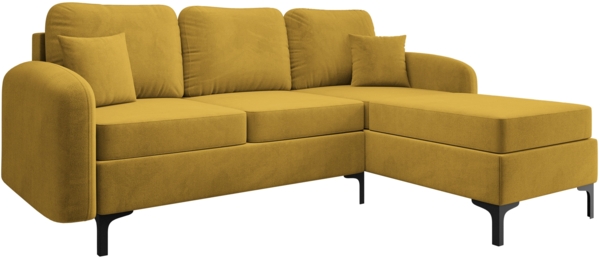 Ecksofa Vadrin L, Seite: Rechts, Farbe: Manila 33