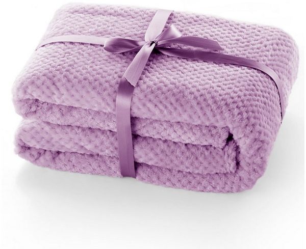 texpot Tagesdecke Kuscheldecke Fleece kuschelig weich