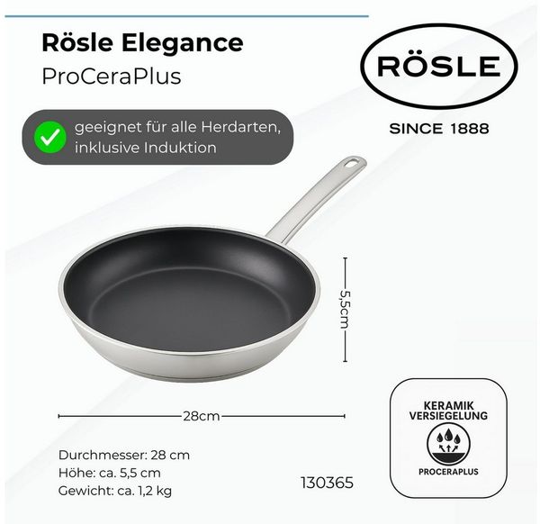 Rösle Rösle Bratpfanne Elegance 28cm RO13365 Bild 2