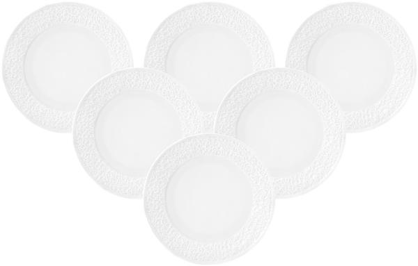 Seltmann Weiden Nori Home Frühstücksteller ø 21,6 cm Weiß 6er Set
