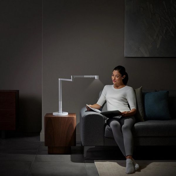 DYSON LED Arbeitsleuchte Solarcycle Morph™, LED fest integriert, Das passende Licht für jede Tageszeit