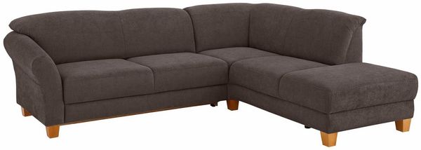 Home affaire Ecksofa Gotland L-Form, wahlweise mit Sitztiefenverstellung + Bettkasten