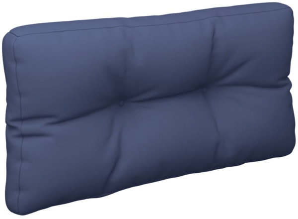 vidaXL Palettenkissen Marineblau 70 x 40 x 12 cm Oxford-Gewebe