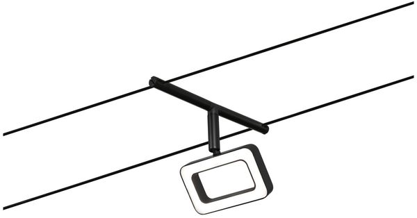 Paulmann No. 94486 LED Seilsystem Frame Spot 3000K Schwarz matt
