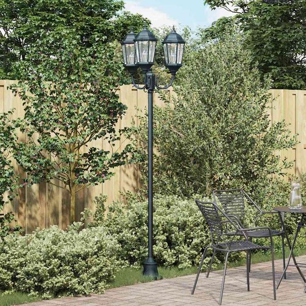 vidaXL Garten-Licht Vintage gebürstetes Grün 57 x 49 x 241 cm 42000339