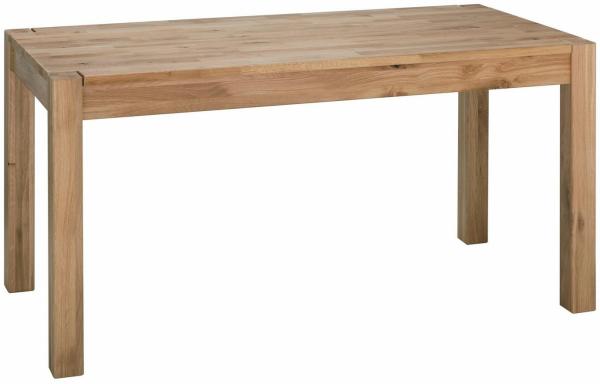 Schreibtisch, Wildeiche natur geölt, 140 x 70 x 74 cm