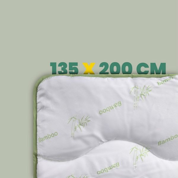 Bestlivings Microfaserbettdecke Steppbett mit Bambusfasern veredelt in 2 Größen, Füllung: 100% Polyester, temperaturausgleichend und feuchtigkeitsregulierend