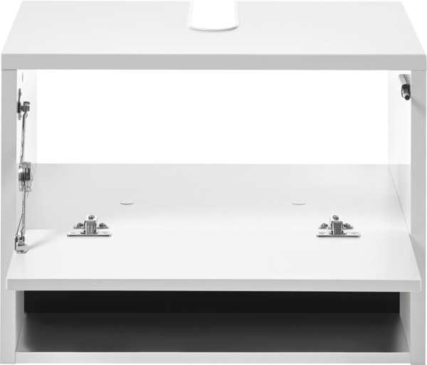 Places of Style Waschbeckenunterschrank Studio Line, Badschrank in Hochglanz Weiß, Waschtisch in zwei Farben verfügbar, ausreichend Stauraum Bild 2