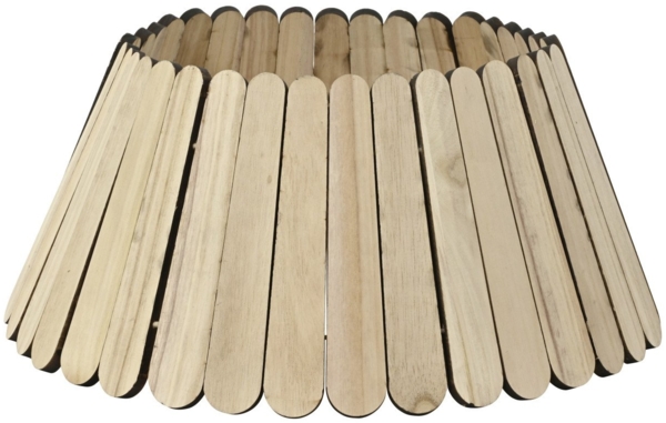 Everlands Baumring für Weihnachtsbaum Holz Ø 70x28 cm natur