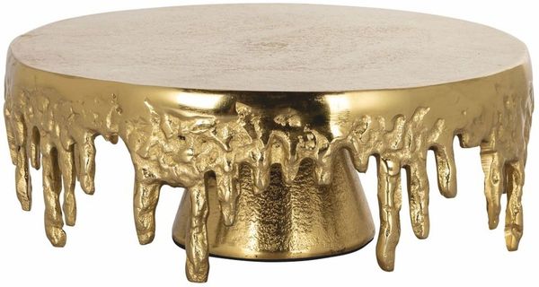 Casa Padrino Luxus Kuchenteller Gold Ø 25 cm - Hotel & Restaurant Accessoires