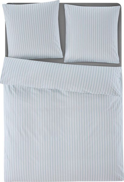 LeGer Home by Lena Gercke Bettwäsche Linnea, Renforcé, 2 teilig, aus 100% Baumwolle, Streifendesign