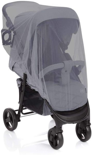 Mückennetz Buggy, Reisebett, grau