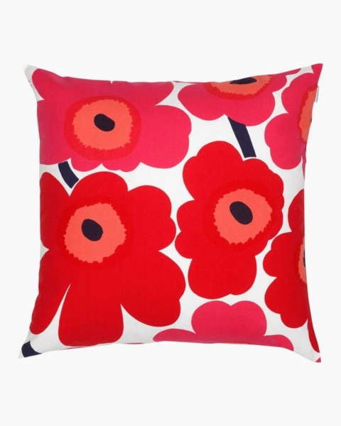 Kissenhülle Pieni Unikko - rot, 50x50 cm by marimekko