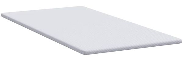 vidaXL Matratzenauflage, Jacquard Stoff weiß, Höhe 3,5 cm, 100x200 cm Bild 5