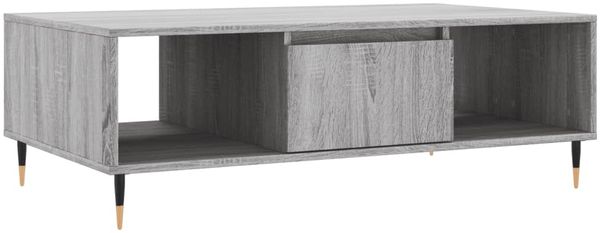 vidaXL Couchtisch Grau Sonoma 104x60x35 cm Holzwerkstoff 827082 Bild 2