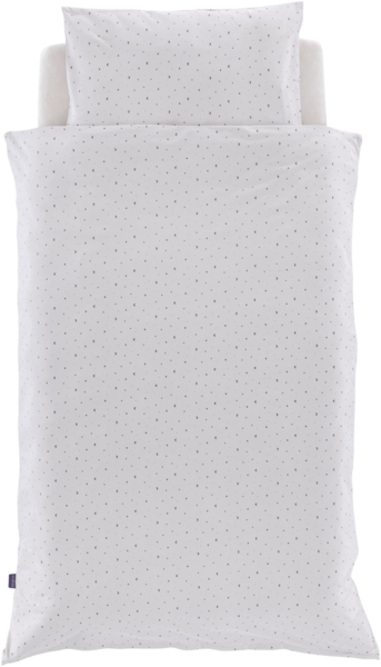 Bettwäsche Jersey Moon grau 100/135 + 40/60 cm