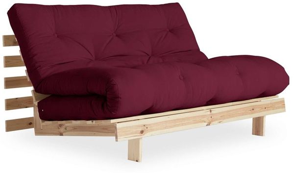 Schlafsofa Klappsofa ROOTS 140 cm BORDEAUX von KARUP