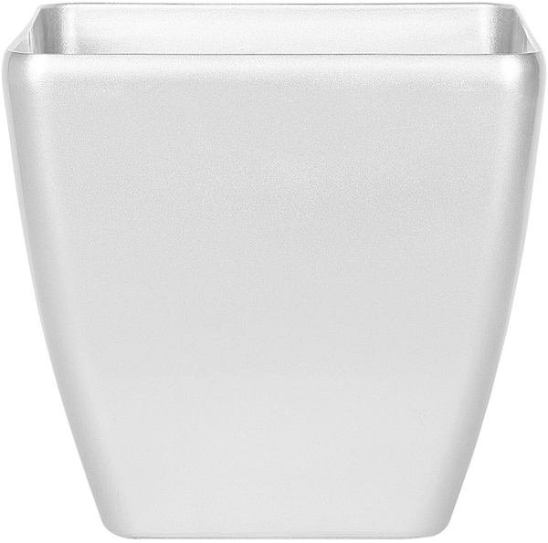 Blumentopf silber quadratisch 50 x 50 x 48 cm ASTRAS