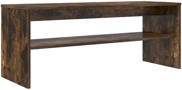 vidaXL TV-Schränk Geräucherte Eiche 100 x 35 x 40 cm Holzwerkstoff 8000312 Bild 2