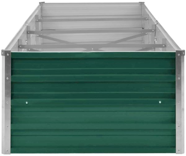vidaXL Garten-Hochbeet Verzinkter Stahl 320x80x45 cm Grün 44847 Bild 4