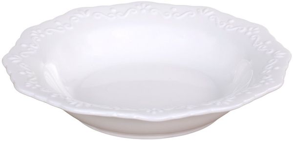 Chic Antique - Teller Tief Suppenteller D 21cm Provence Porzellan Weiß 63013701