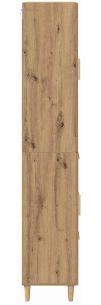 vidaXL Highboard Artisan-Eiche 69,5 x 34 x 180 cm Holzwerkstoff 3415998 Bild 8