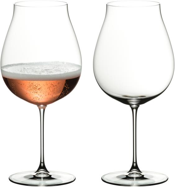 Nw Pinot Noir/Nebbiolo/Rosé Champagner 2er-Set Veritas Riedel Rotweinglas, Spülmaschinenfest