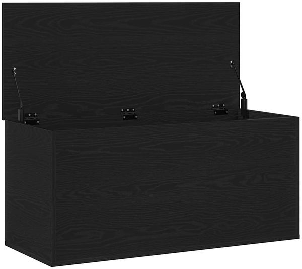 vidaXL Aufbewahrungsbox Schwarz Eichen-Optik 100 x 42 x 46 cm 862293 Bild 5