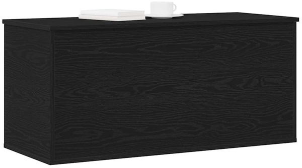 vidaXL Aufbewahrungsbox Schwarz Eichen-Optik 100 x 42 x 46 cm 862293 Bild 3
