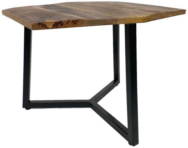Amagohome Couchtisch Beistelltisch 56x47 cm sechseckig Wohnzimmer Tisch Couchtisch Nizza Met