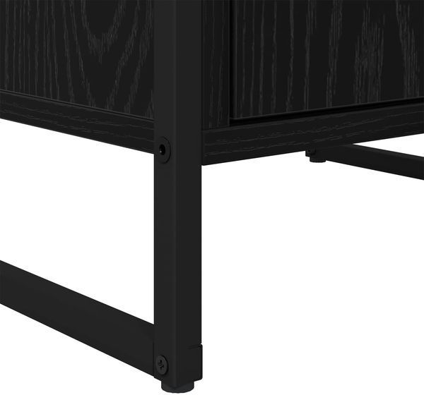 vidaXL Sideboard Schwarz Eichen-Optik 43 x 36 x 75,5 cm Holzwerkstoff 886588 Bild 10