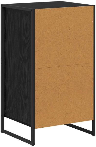 vidaXL Sideboard Schwarz Eichen-Optik 43 x 36 x 75,5 cm Holzwerkstoff 886588 Bild 8