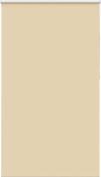 vidaXL Verdunkelungsrollo Beige 125x210 cm Stoffbreite 121,6 cm 4010795