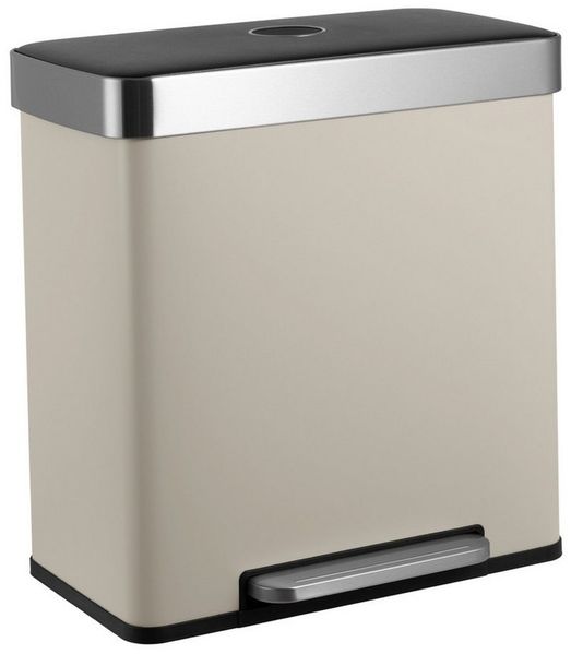 SVITA Mülleimer LT2X30, 60l, Tretpedal, Soft-Close-Funktion, herausnehmbarer Inneneimer