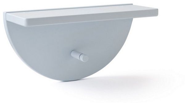 Kids concept - Shelf circle STAR - Light Blue - 30x12x16 cm