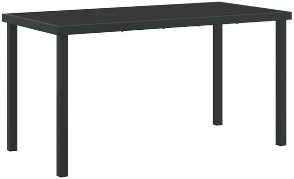 vidaXL Garten Essgruppe 5 pcs Schwarz Poly-Rattan 3380690 Bild 5