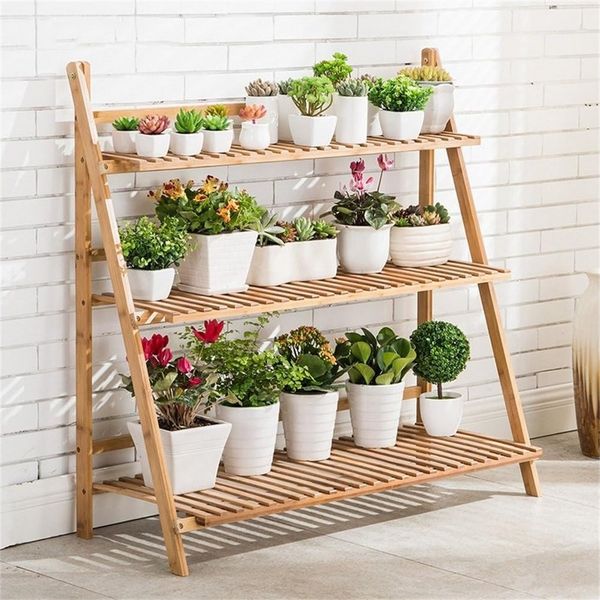 PFCTART Blumenständer 5 Ebenen Pflanzenständer Metall Schwarz (Set, 1 St, Für Wohnzimmer, Balkon oder Ecke – Höhe 79,8 cm), Blumenständer Indoor klappbar – stabiler Pflanzenhalter