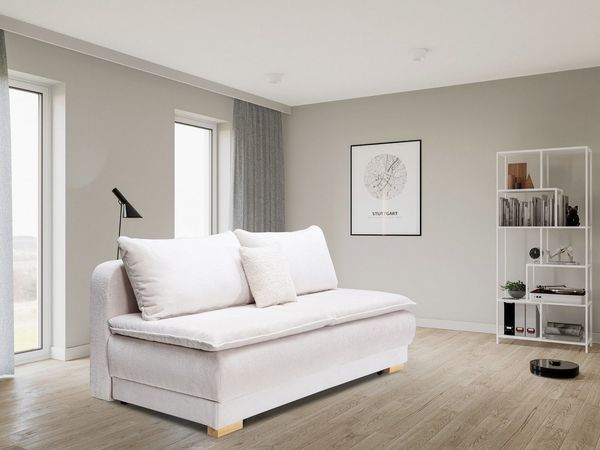 INOSIGN Schlafsofa Bea, Dauerschlafsofa, Bettfunktion und-kasten,Boxspringsofa