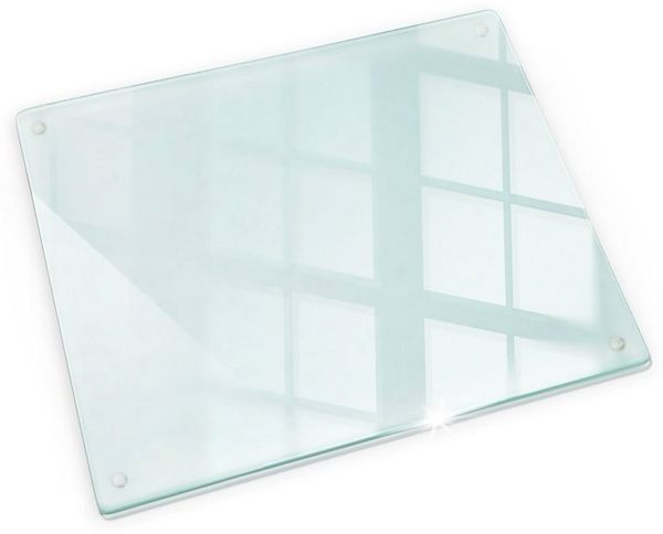 Tulup Schneidebrett Transparent Küchenbrett Servierbretter, (1-St), Gummifüße
