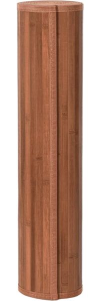 vidaXL Teppich Rechteckig Braun 80x300 cm Bambus 376914 Bild 3