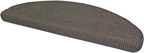 Dekowe Stufenmatte Mara S2, halbrund, Höhe: 5 mm, 100% Sisal, große Farbauswahl, selbstklebend, auch als Set 15 Stück