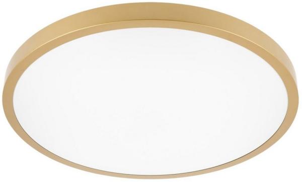 32 Watt LED Deckenleuchte IP54 für innen und Außen gold rund|400 x 60mm (B. x H.)|Neutralweiß|2560 Lumen