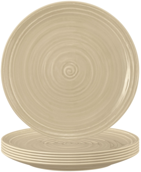 Seltmann Weiden Terra Brotteller ø 17,7 cm sandbeige 6er Set