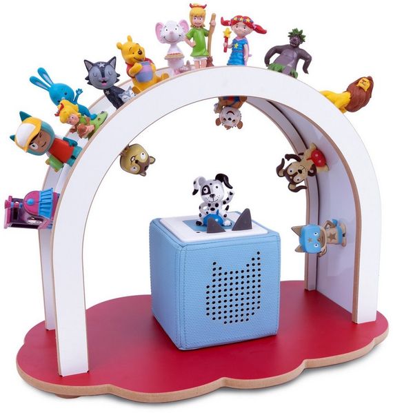 Holzura Kinderregal Das neue Tonie-Standregal – liebevoll gestaltet & praktisch zugleich