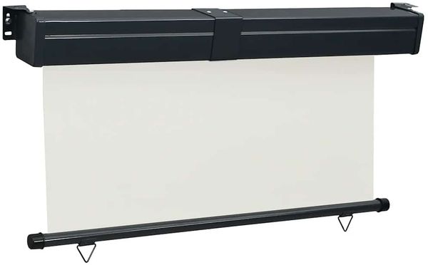 vidaXL Balkon-Seitenmarkise 145x250 cm Creme 48425 Bild 3
