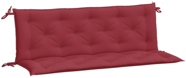 vidaXL Gartenbank-Auflagen 2 Stk. Weinrot 150x50x7 cm Oxford-Gewebe 361706