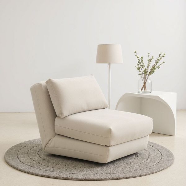LeGer Home by Lena Gercke Sessel Amara, Schlafsessel ausklappbar, Bettsessel, mit Rasterung